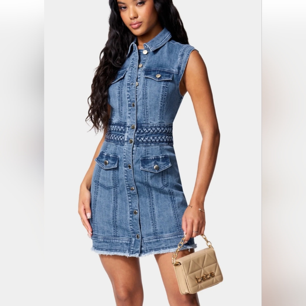 Denim dress bebe